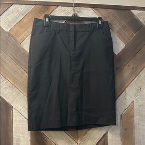Express Black Editor Skirt